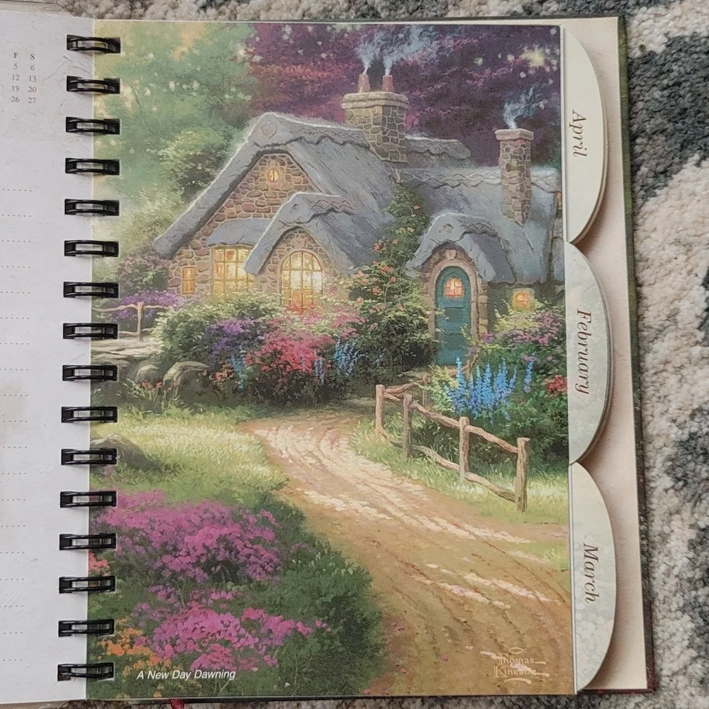 Thomas Kinkade Painter of Light 2007 Engagement Calendar